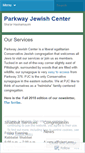 Mobile Screenshot of parkwayjewishcenter.org