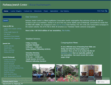 Tablet Screenshot of parkwayjewishcenter.org